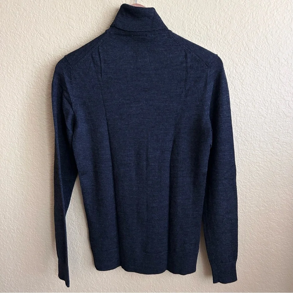 H&M Merino Wool Gray Turtleneck Sweater